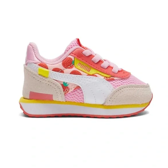 Puma Kids Pink and Red Sneakers new in the box - 101999 - Picture 3 of 4